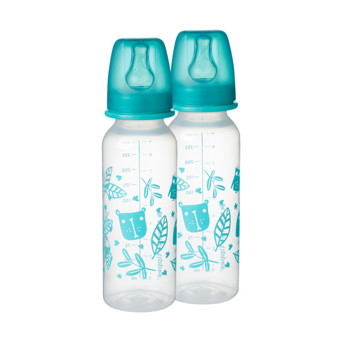 Tommee Tippee Essentials 2X 250ML Bottles- Green